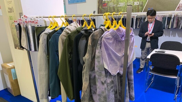 Impressions from the exhibitors of performance textiles