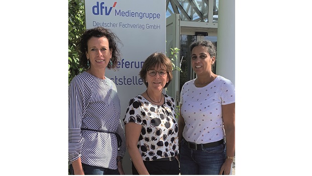 Mechthild Maas, Claudia van Bonn, Ellie Petry - Aktuelles Redaktionsteam melliand Textilberichte (dfv)