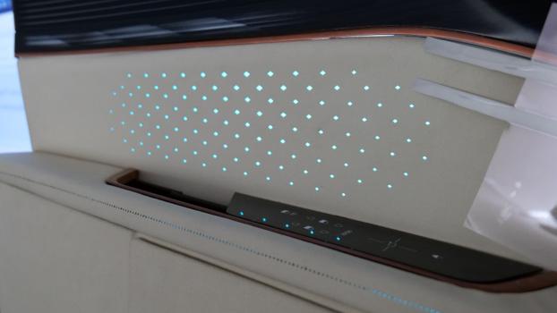Leading demonstrator with electroluminescent printed device (FDPanel project) (Source: CeNTI)