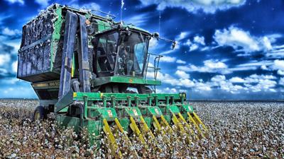 Cotton harvester - pixabay