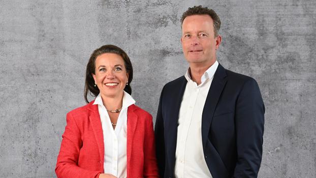 Regina Brückner & Axel Pieper, Geschäftsführung, Brückner Trockentechnik GmbH (Quelle: Brückner)