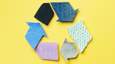 Sustainable fabrics recycling imago