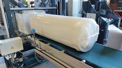 Tentoma - Roro StretchPack technology for packaging nonwovens rolls 